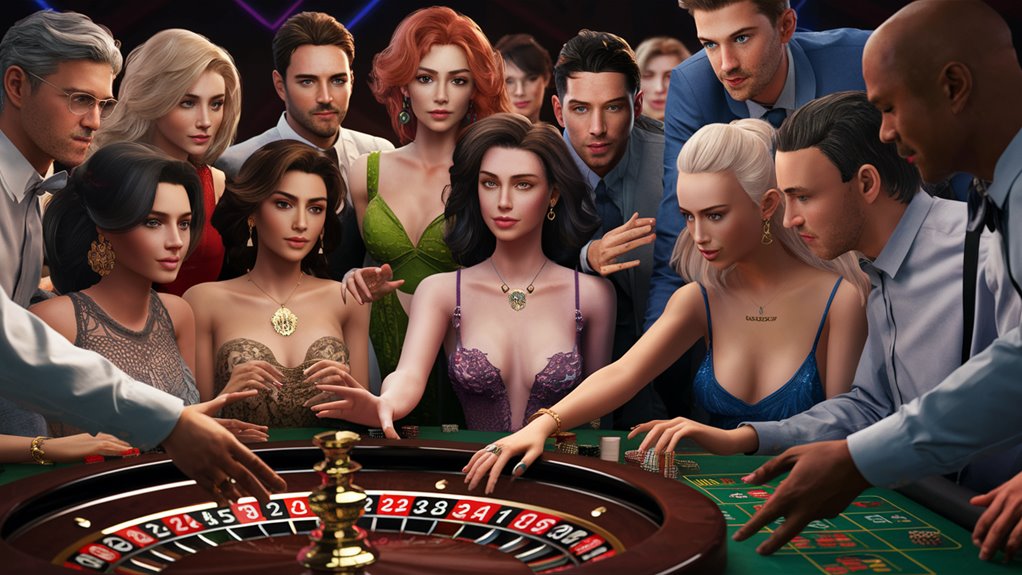 virtual casino social interactions